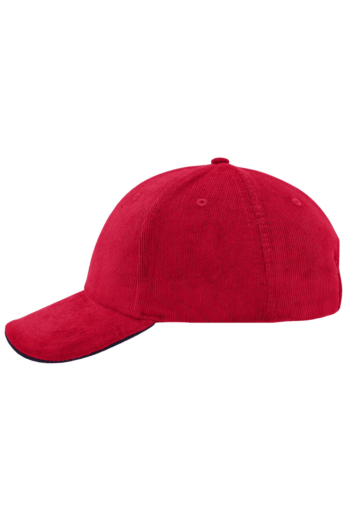 Plage de myrte | MB 6230 Casquette sandwich en velours côtelé à 6 panneaux