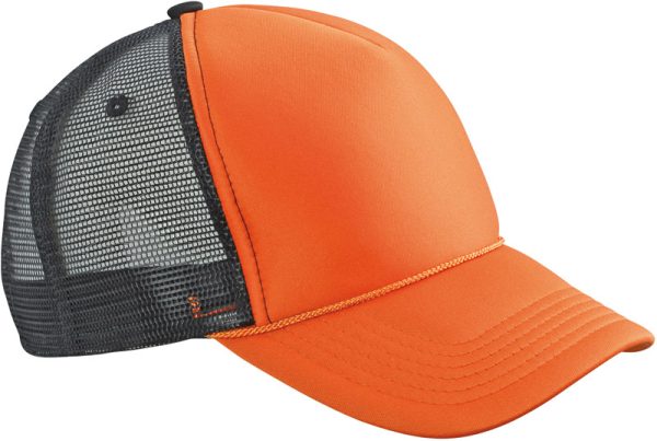 Plage de myrte | MB 6550 Casquette en maille rétro à 5 panneaux
