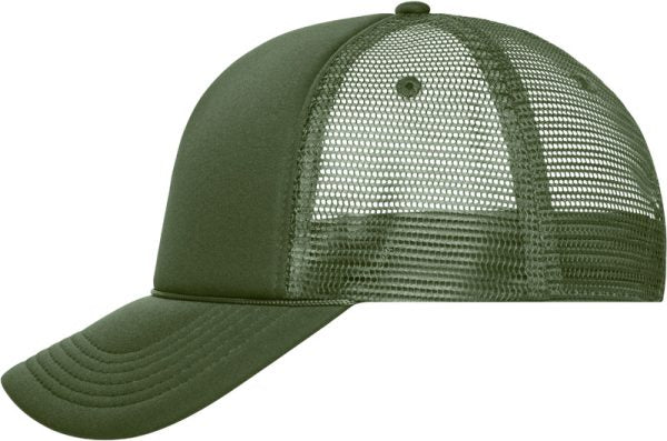 Plage de myrte | MB 6550 Casquette en maille rétro à 5 panneaux