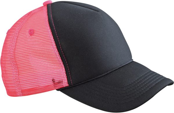 Plage de myrte | MB 6550 Casquette en maille rétro à 5 panneaux
