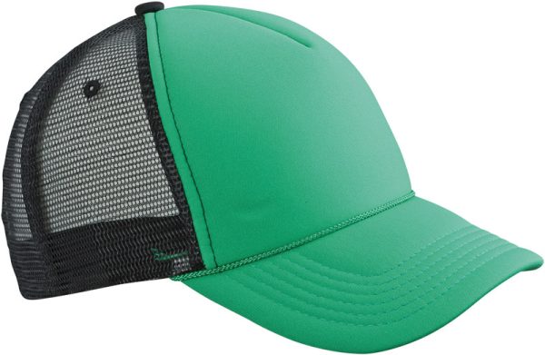 Plage de myrte | MB 6550 Casquette en maille rétro à 5 panneaux