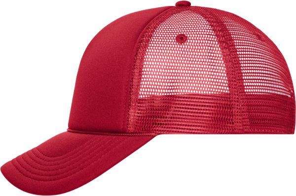 Plage de myrte | MB 6550 Casquette en maille rétro à 5 panneaux