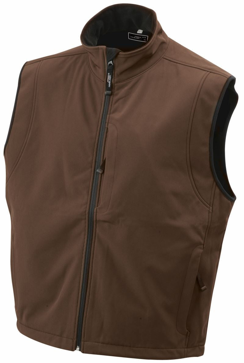 James et Nicholson | JN 136 Gilet Softshell 3 couches pour homme