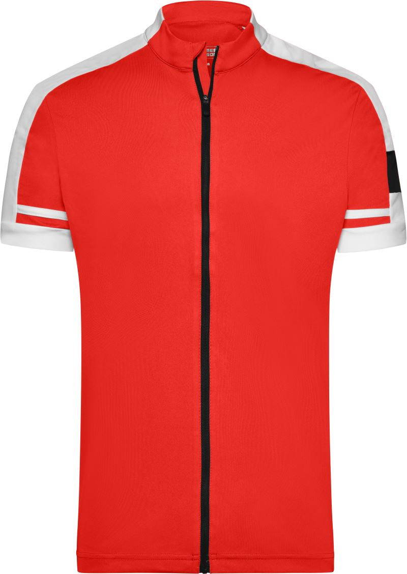 James et Nicholson | JN 454 Chemise de vélo pour homme avec fermeture éclair