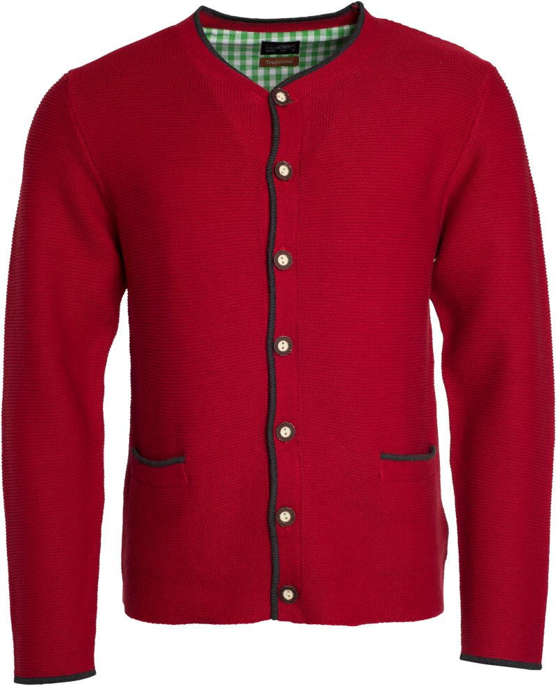 James et Nicholson | JN 640 Veste en tricot pour homme au look costume traditionnel