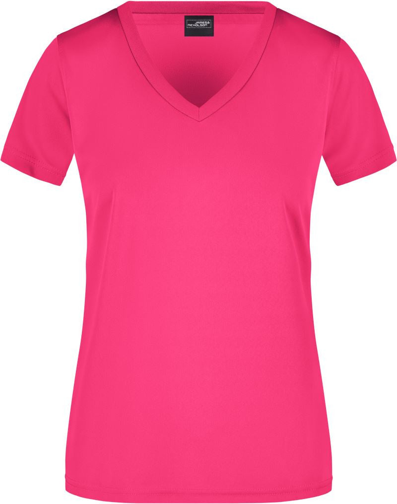 James et Nicholson | JN 735 T-shirt de sport à col en V pour femme