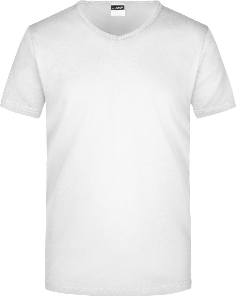 James et Nicholson | JN 912 T-shirt ajusté à col en V pour homme