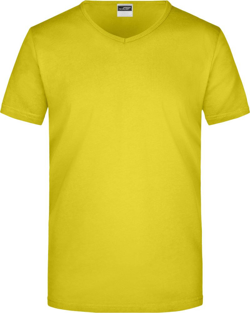 James et Nicholson | JN 912 T-shirt ajusté à col en V pour homme
