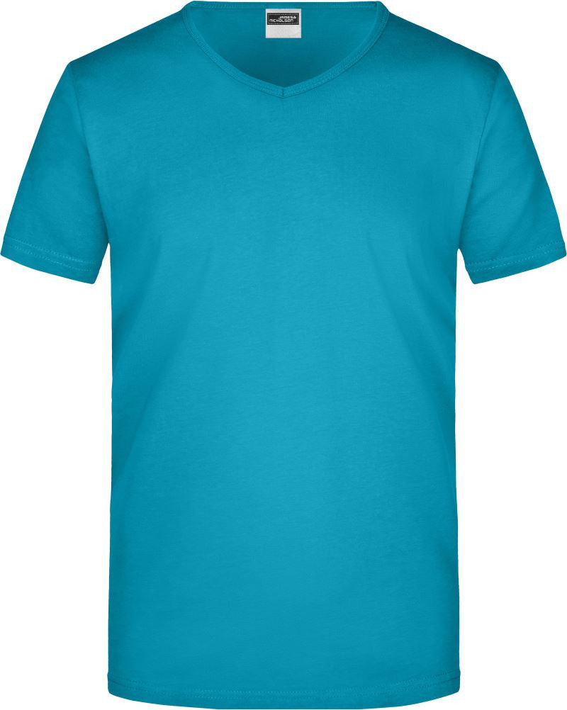 James et Nicholson | JN 912 T-shirt ajusté à col en V pour homme