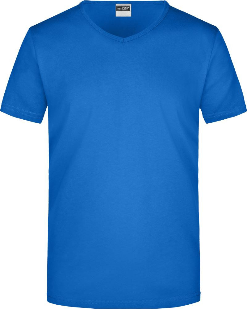 James et Nicholson | JN 912 T-shirt ajusté à col en V pour homme