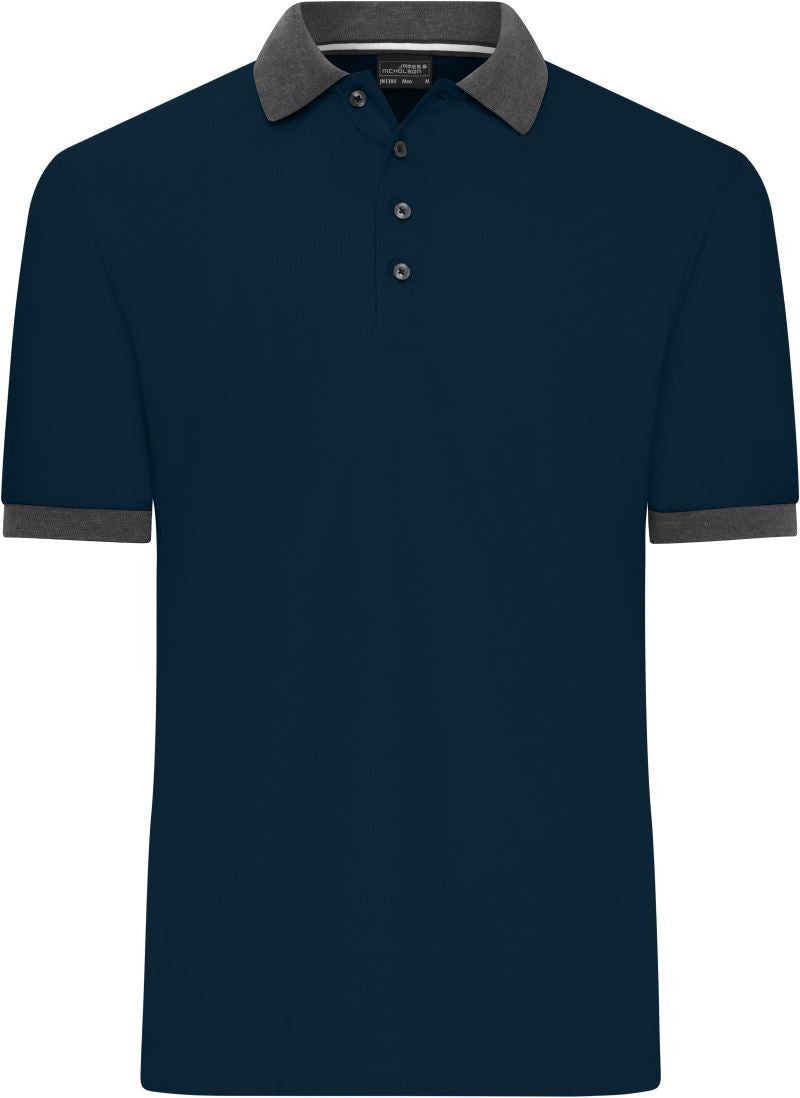 James et Nicholson | JN 1304 Polo en piqué contrasté pour homme