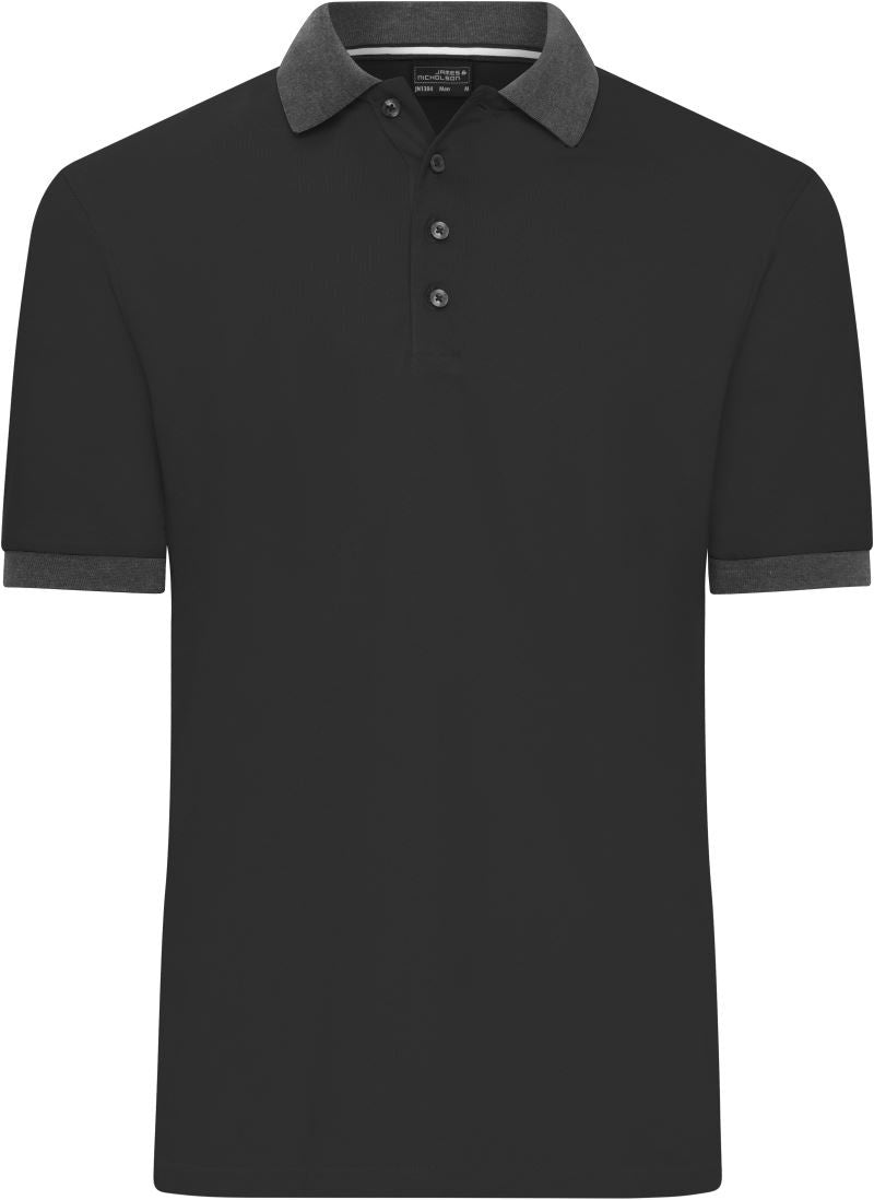James et Nicholson | JN 1304 Polo en piqué contrasté pour homme