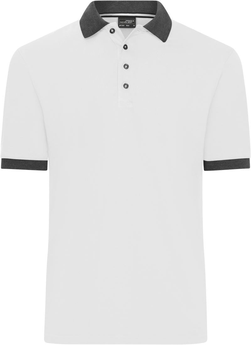 James et Nicholson | JN 1304 Polo en piqué contrasté pour homme