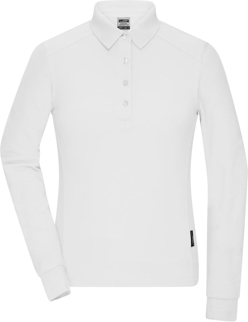 James & Nicholson | JN 1841 Ladies' Workwear Polo long-sleeve