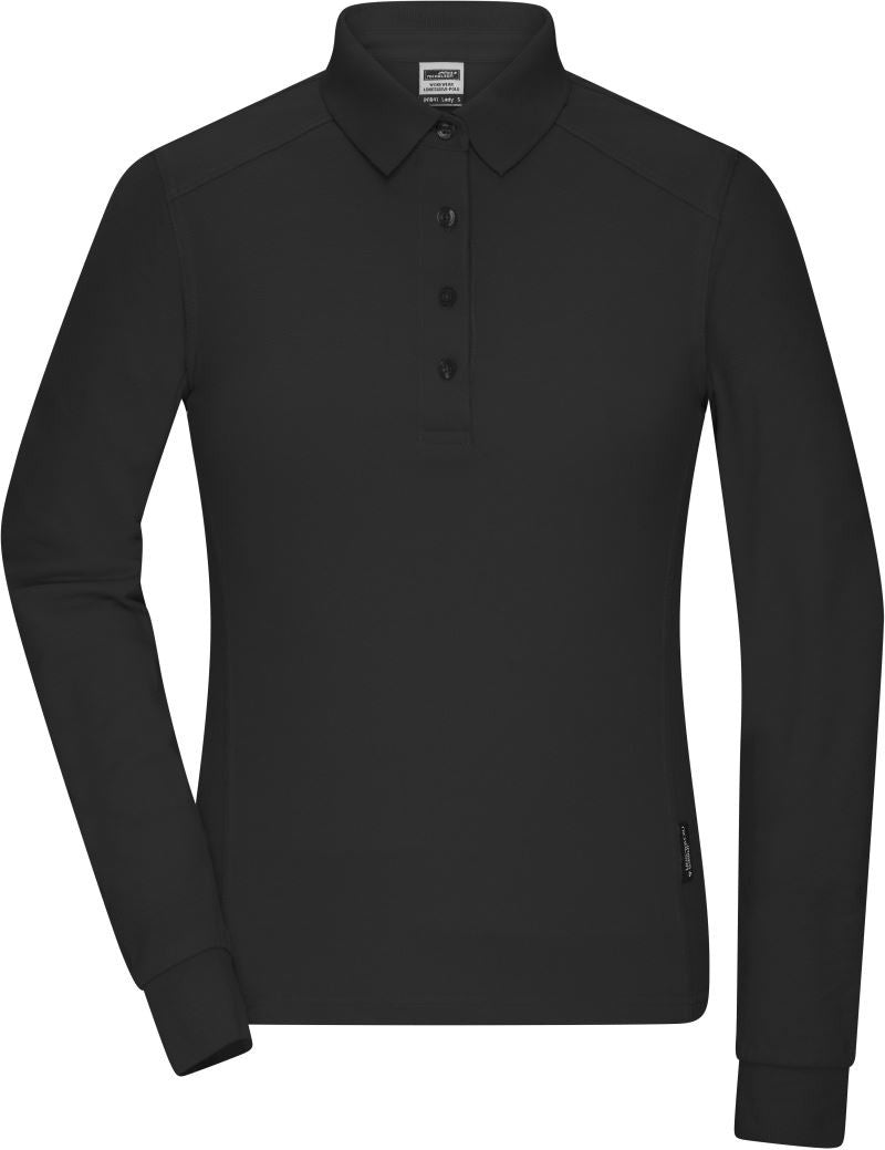 James & Nicholson | JN 1841 Ladies' Workwear Polo long-sleeve