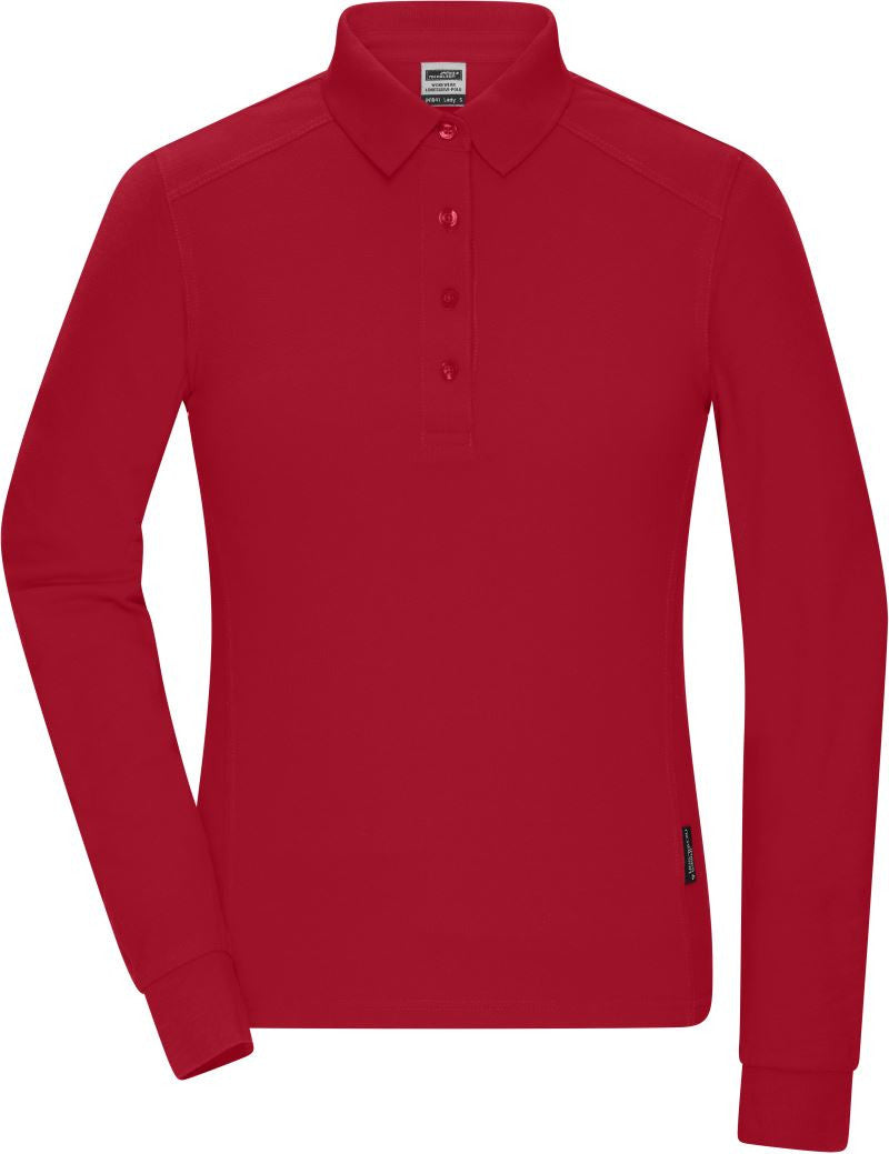 James & Nicholson | JN 1841 Ladies' Workwear Polo long-sleeve
