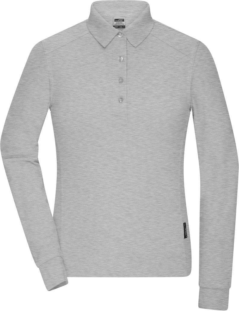 James & Nicholson | JN 1841 Ladies' Workwear Polo long-sleeve