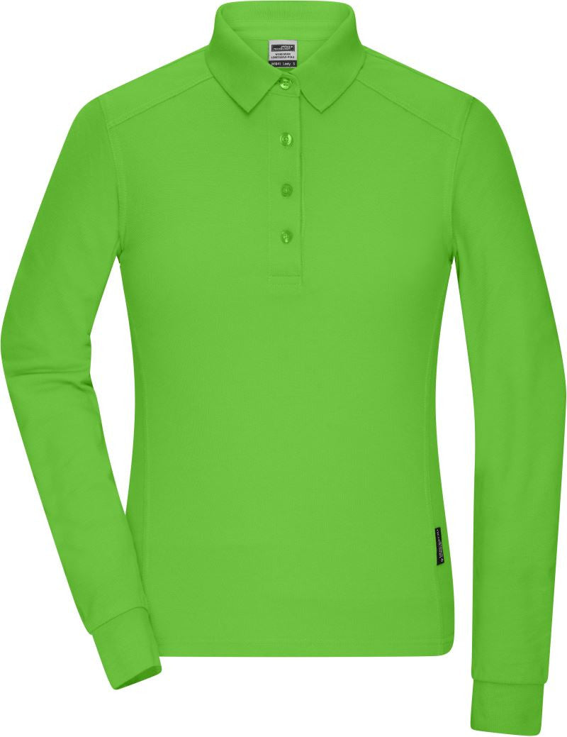 James & Nicholson | JN 1841 Ladies' Workwear Polo long-sleeve