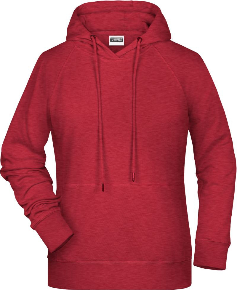 James et Nicholson | JN 8023 Sweat-shirt à capuche raglan pour femme