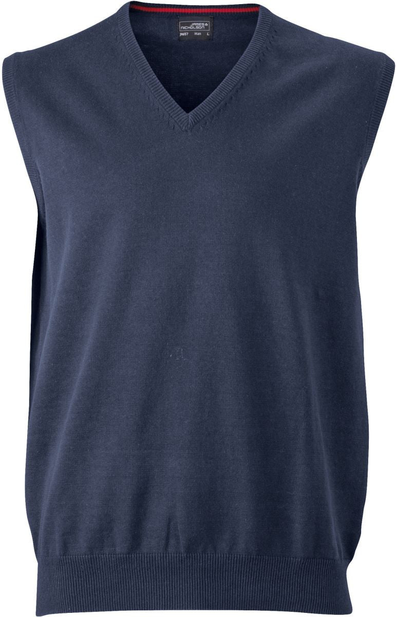 James et Nicholson | JN 657 Pull à col en V pour homme sans manches