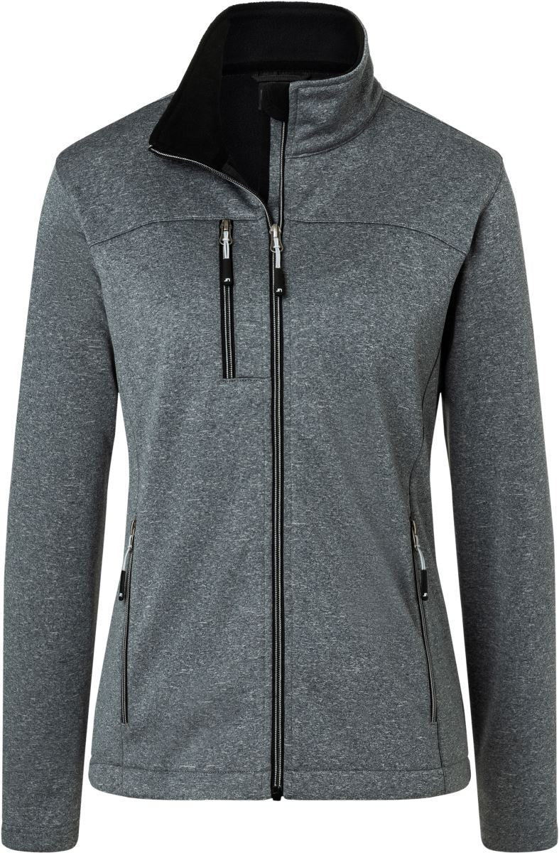 James et Nicholson | JN 1147 Veste Softshell chinée 2 couches pour femme