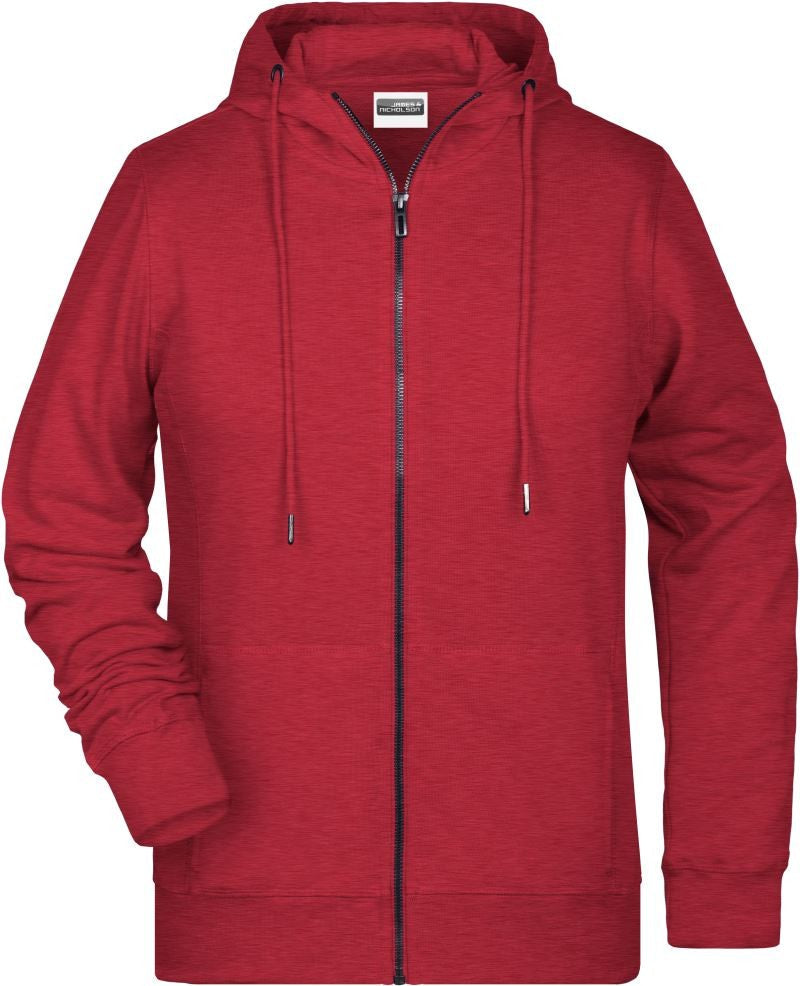 James et Nicholson | JN 8025 Veste sweat à capuche pour femme