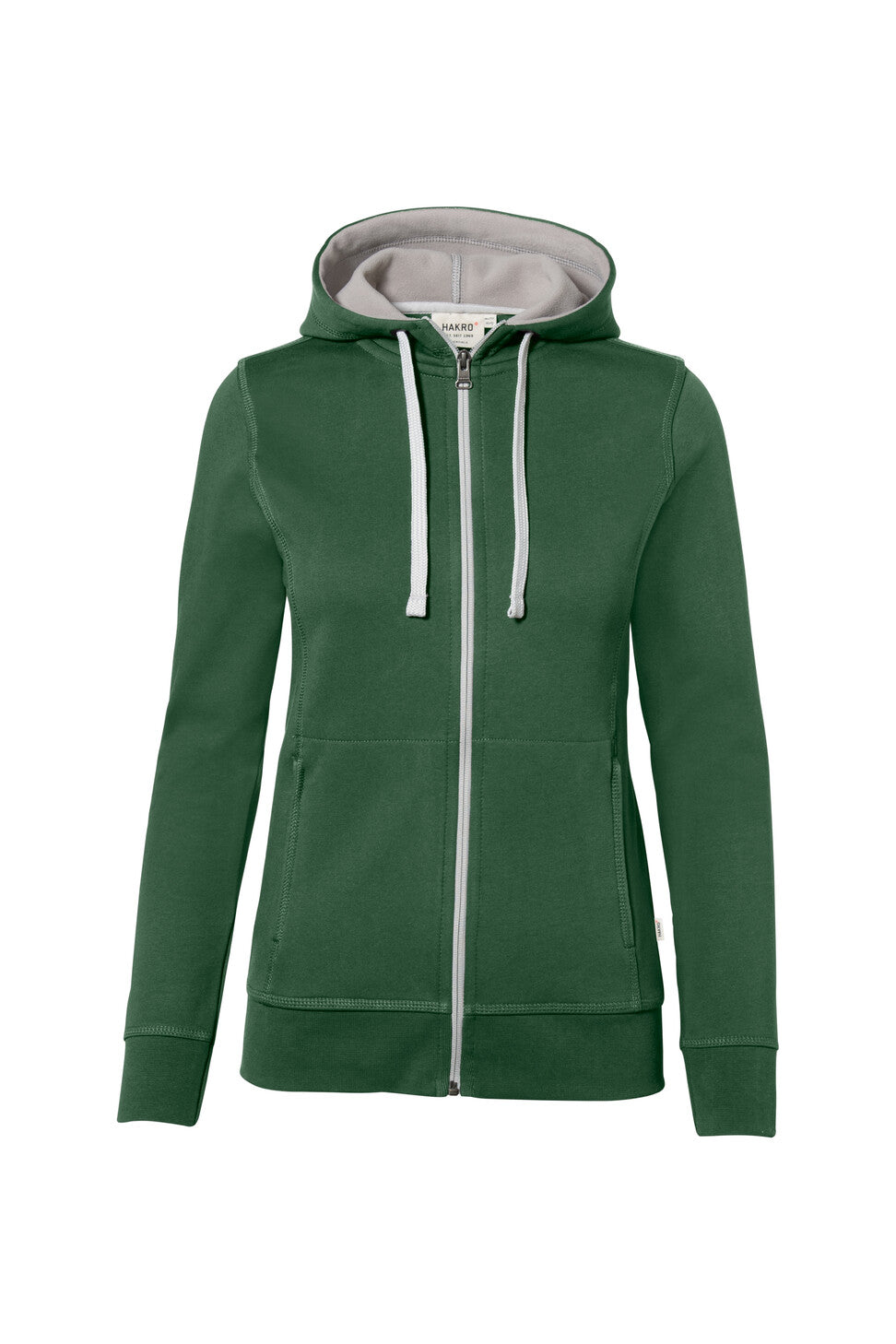HAKRO LADIES HOODED JACKET BONDED (NO.255)
