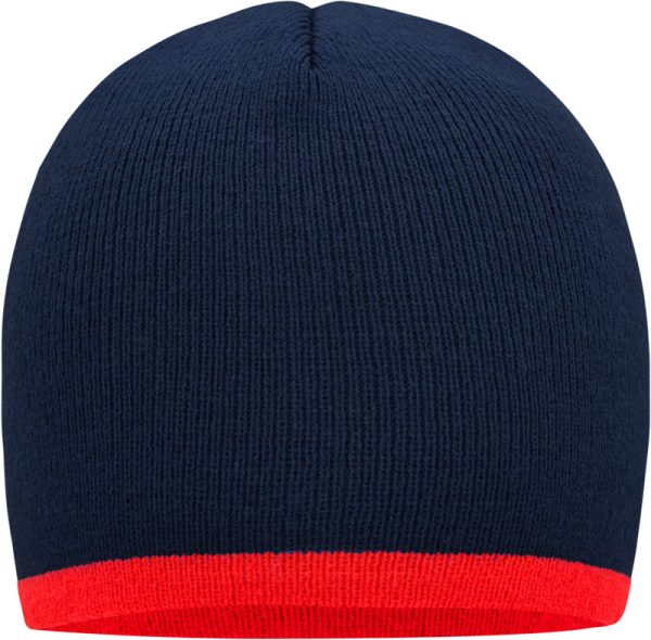 Myrtle Beach | MB 7584 Beanie with Contrasting Border