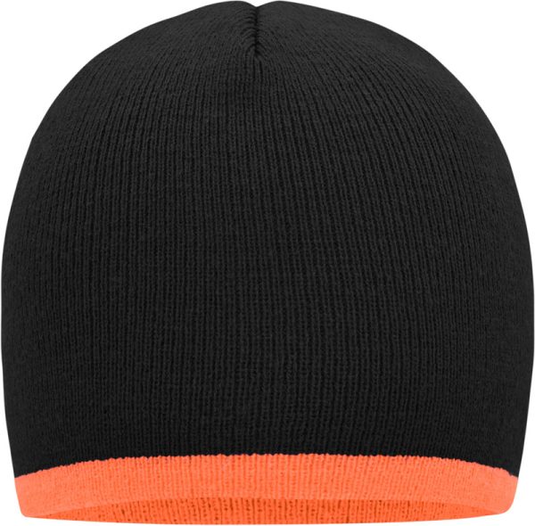 Myrtle Beach | MB 7584 Beanie with Contrasting Border