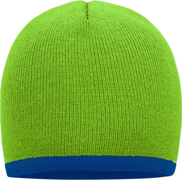 Myrtle Beach | MB 7584 Beanie with Contrasting Border