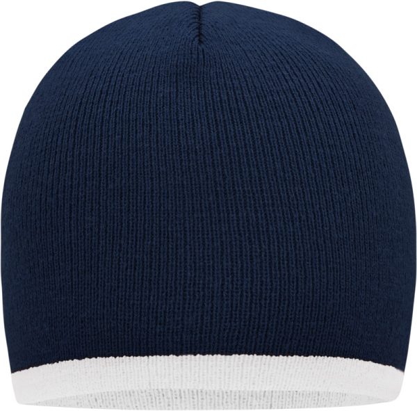 Myrtle Beach | MB 7584 Beanie with Contrasting Border