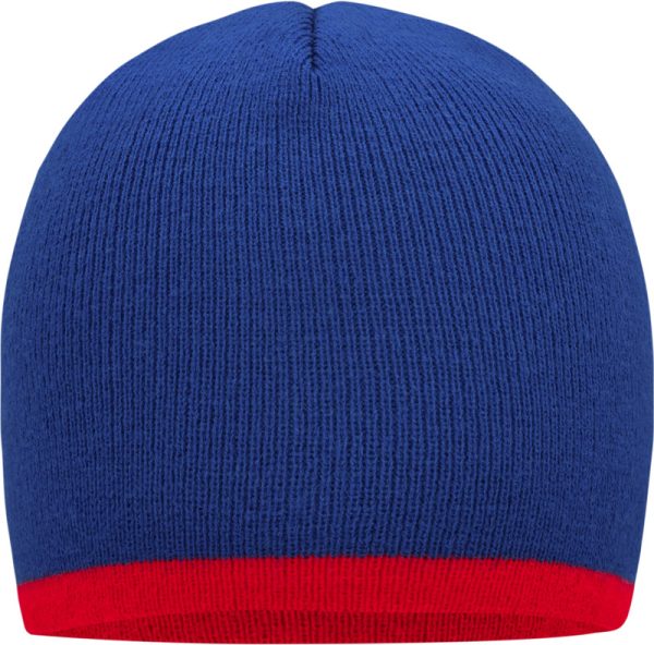 Myrtle Beach | MB 7584 Beanie with Contrasting Border