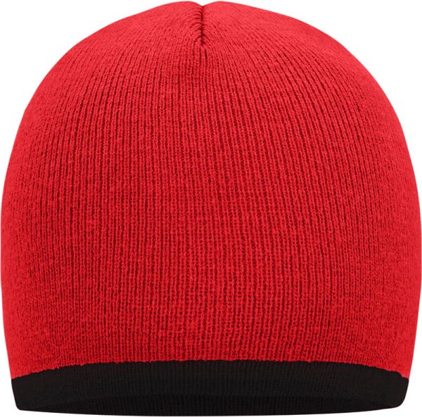 Myrtle Beach | MB 7584 Beanie with Contrasting Border