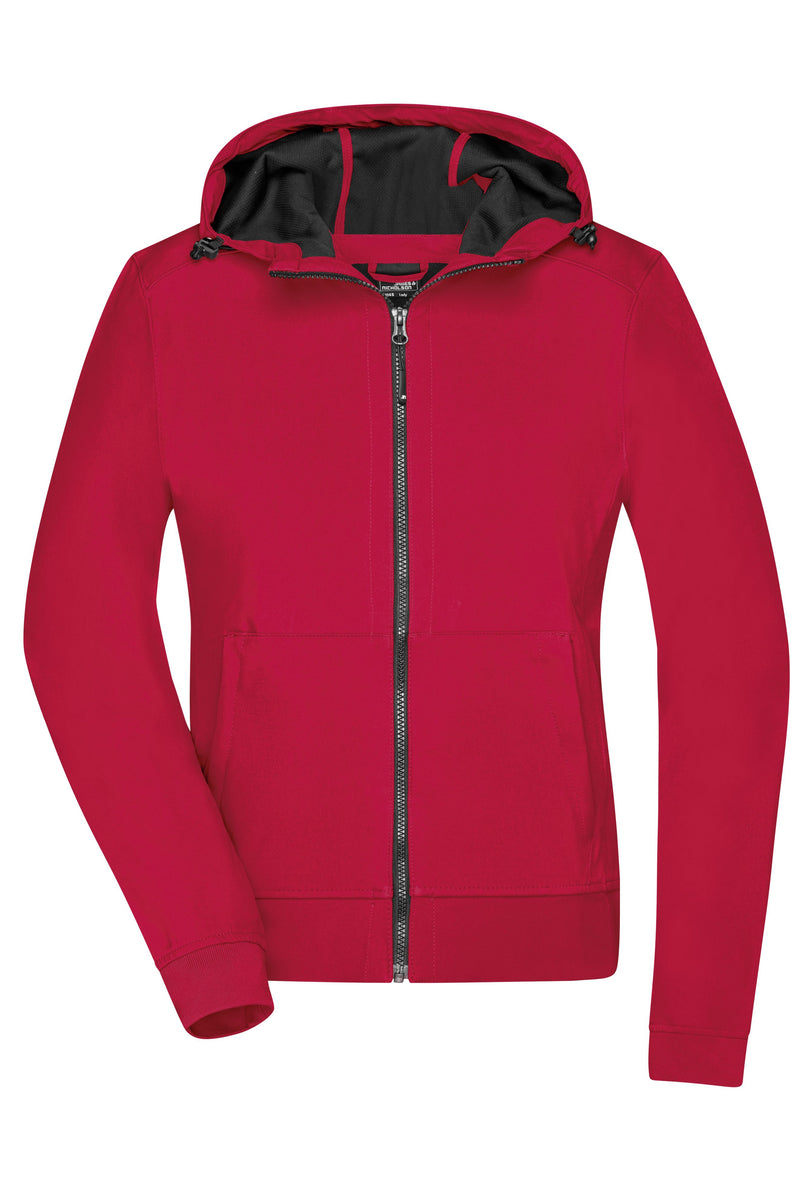 Ladies' Hooded Softshell Jacket (JN1145)