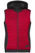 Ladies' Padded Hybrid Vest (JN1847)