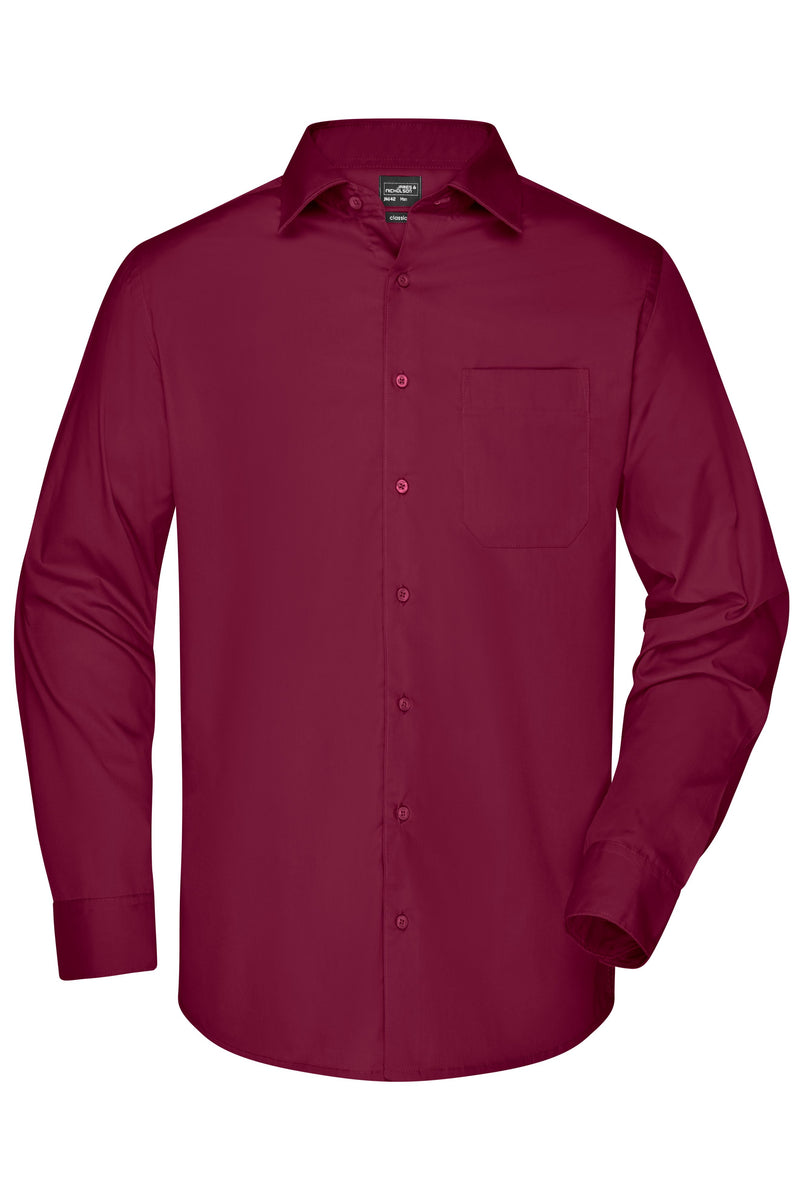 Men's Business Shirt Long-Sleeved (JN642)