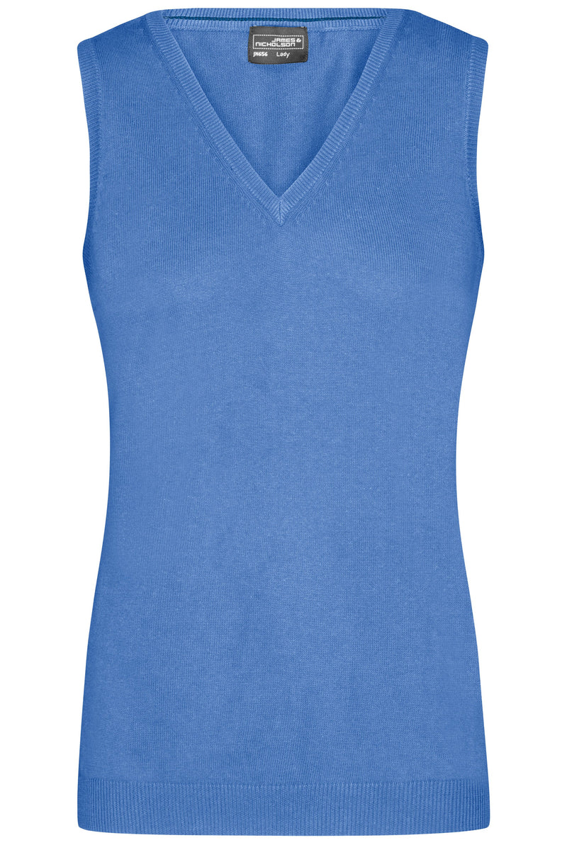 Ladies' V-Neck Pullunder (JN656)