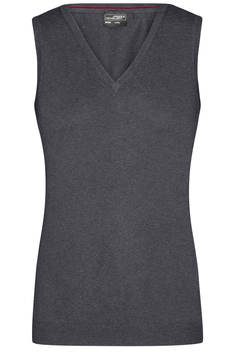 Ladies' V-Neck Pullunder (JN656)