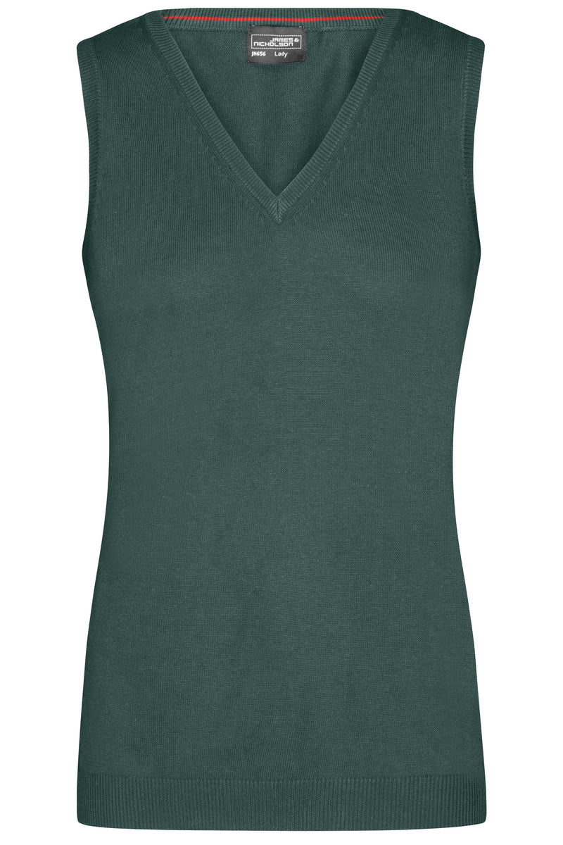 Ladies' V-Neck Pullunder (JN656)