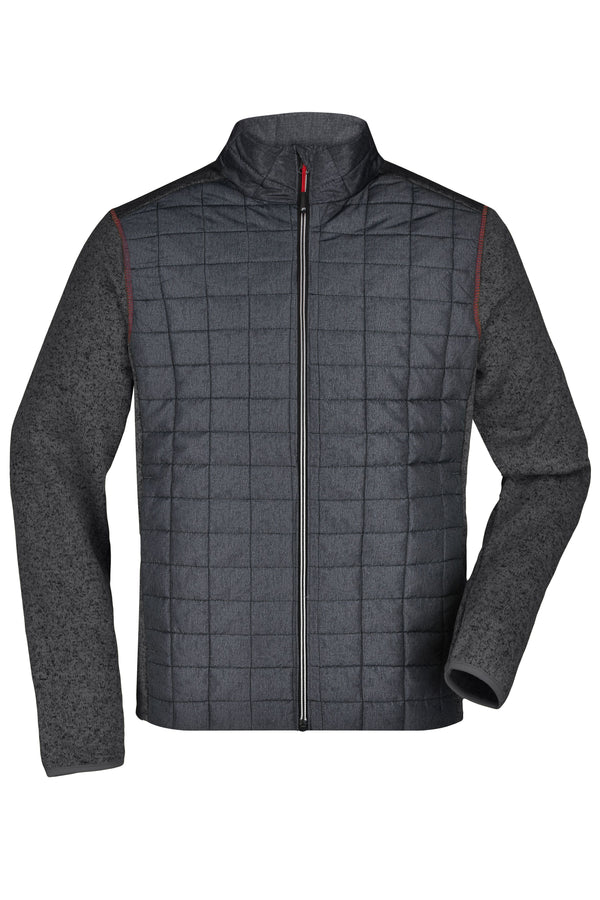 Veste hybride tricotée pour hommes (JN742)