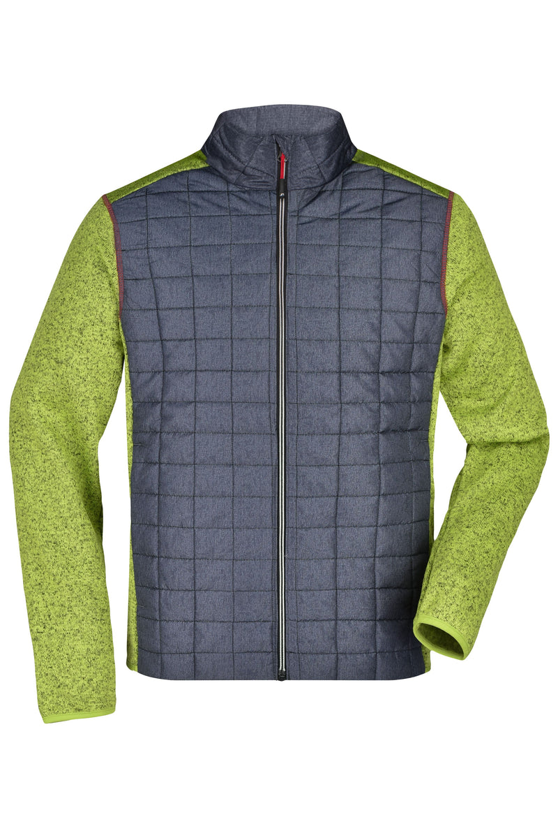 Men's Knitted Hybrid Jacket (JN742)