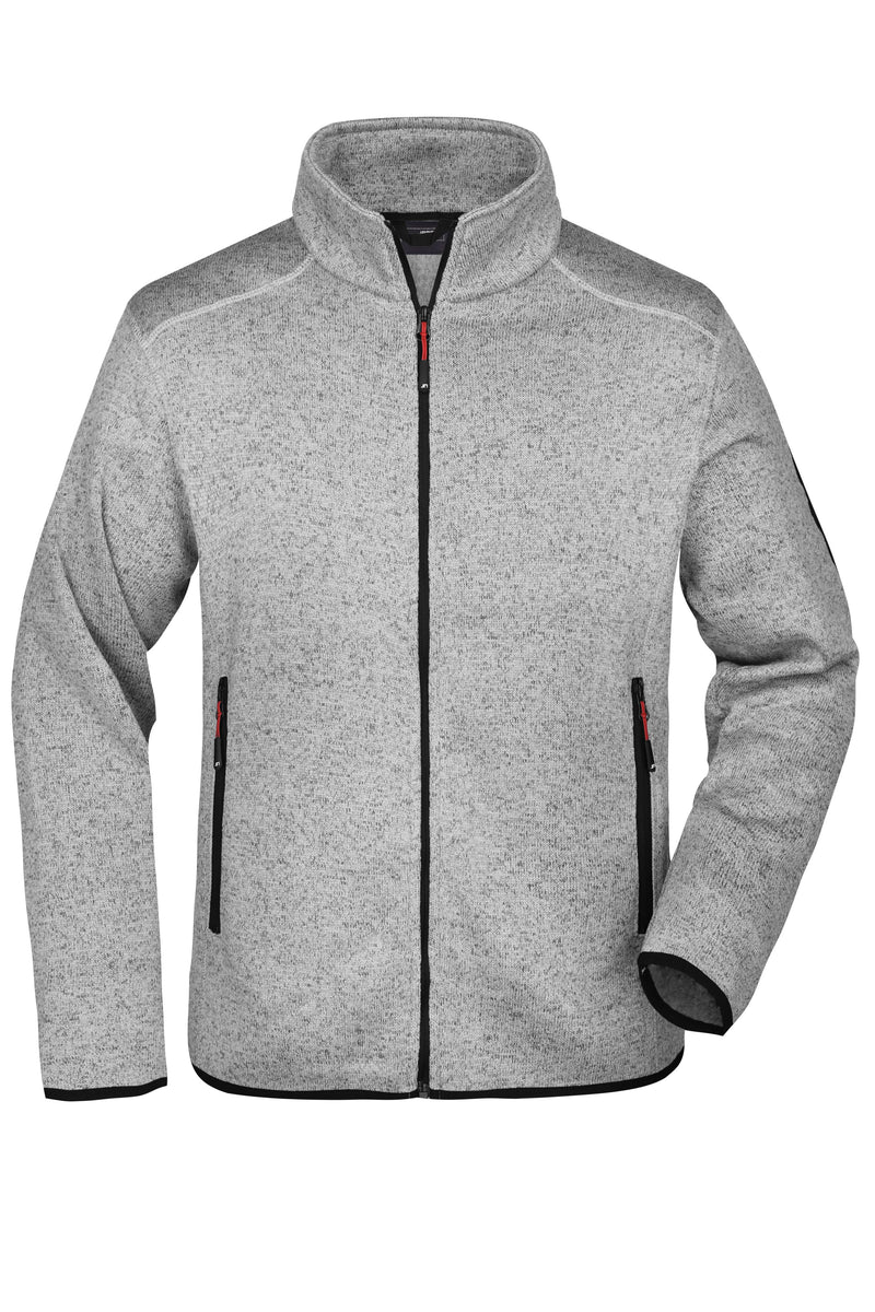 Men's Knitted Fleece Jacket (JN762)