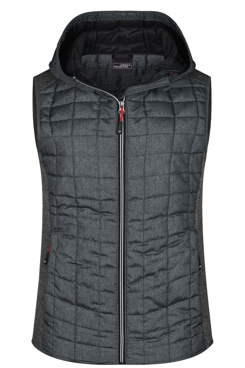 Gilet hybride tricoté pour dames (JN767)