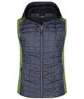 Gilet hybride tricoté pour dames (JN767)