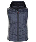 Gilet hybride tricoté pour dames (JN767)