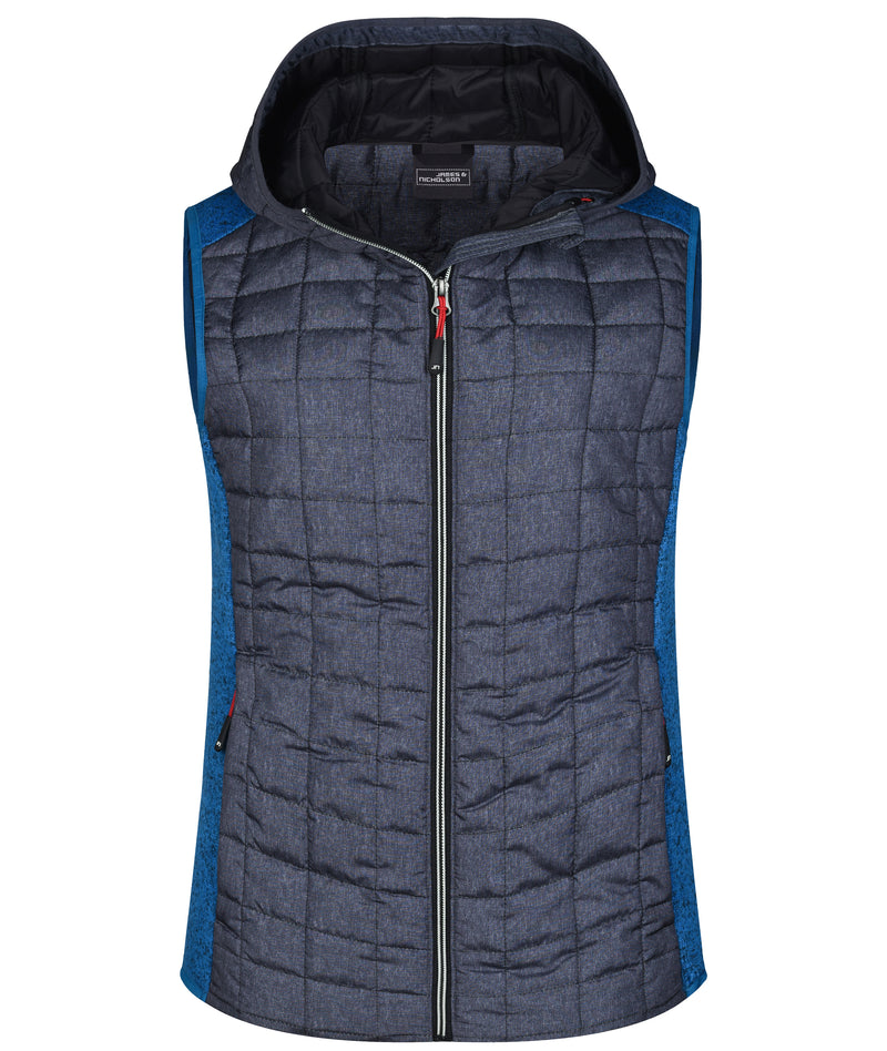 Gilet hybride tricoté pour dames (JN767)