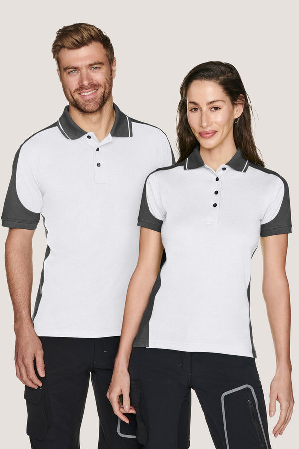 HAKRO LADIES POLO SHIRT CONTRAST MIKRALINAR® (NO.239)