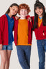HAKRO KIDS' HOODED SWEAT JACKET PREMIUM (NO.620)