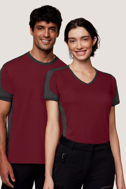 HAKRO CHEMISE FEMME COL EN V CONTRASTE MIKRLINAR® (NO.190)