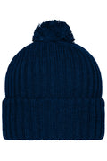 Myrtle Beach | MB 7540 Knitted Cap with Pompon